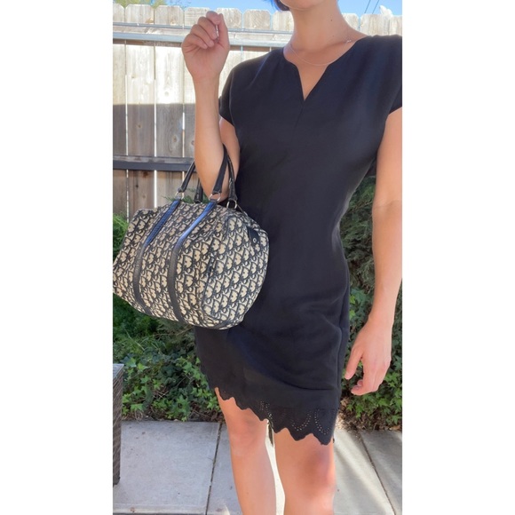 Dior Handbags - Dior 90s Trotter Jacquard Oblique Boston Bag